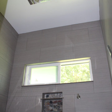 Master shower
