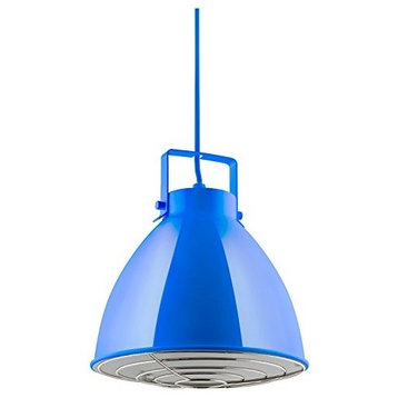 Sunlite Blue Zed Ceiling Pendant Light Fixtures Medium-E26