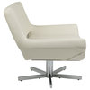 Avenue Six Yield 41" Wide Chair, White