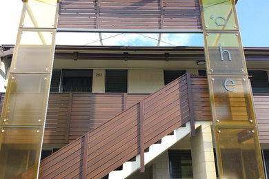 Inspiration for a timeless exterior home remodel in Other