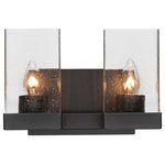 Toltec Lighting - Toltec Lighting 3122-ES-530 Nouvelle - Two Light Bath Bar - Shade Included: Yes