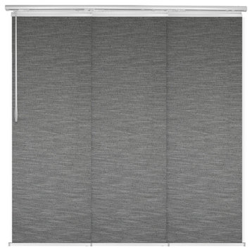 Talha 3-Panel Track Extendable Vertical Blinds 36-66"W