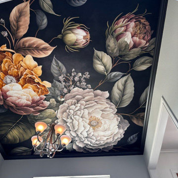 Wallpaper installation Ceiling in Northbrook