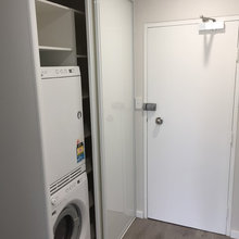 Seamless Low Profile Storage Custom Built In Wall