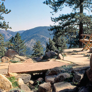 Stone Bridge Over Creek Bed