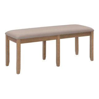 Charla Bench in Beige Oak