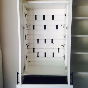 Slat Wall Storage and Jewelry Drawer