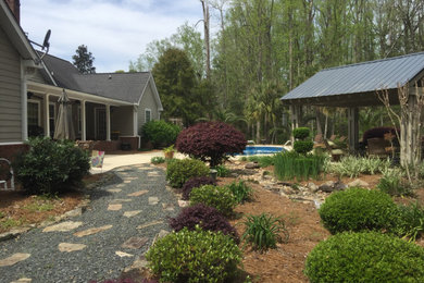 Inspiration for a traditional landscaping in Atlanta.