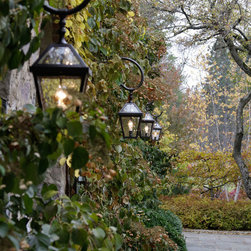 London&trade; Lantern Exterior Wall Light with Custom Arm - Outdoor Wall Lights And Sconces