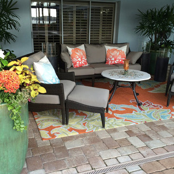 Large Pool Patio in Largo Florida Transformed