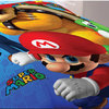 Super Mario Twin-Full Bed Comforter Fresh Look Game Blanket