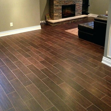 Completed flooring projects