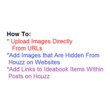 How To Upload from URL and Link to Ideabook within a post
