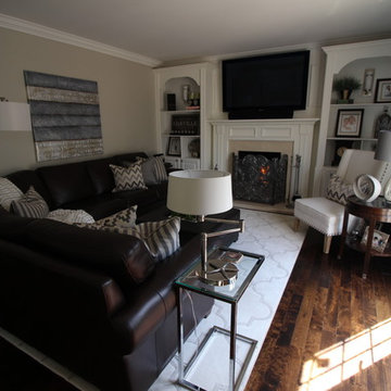 Family Room Refresh ~ The Expert Touch Interiors