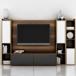 Modern Wall Unit Lyrics 21 by Huppe - $5,862.00 - Media Cabinets
