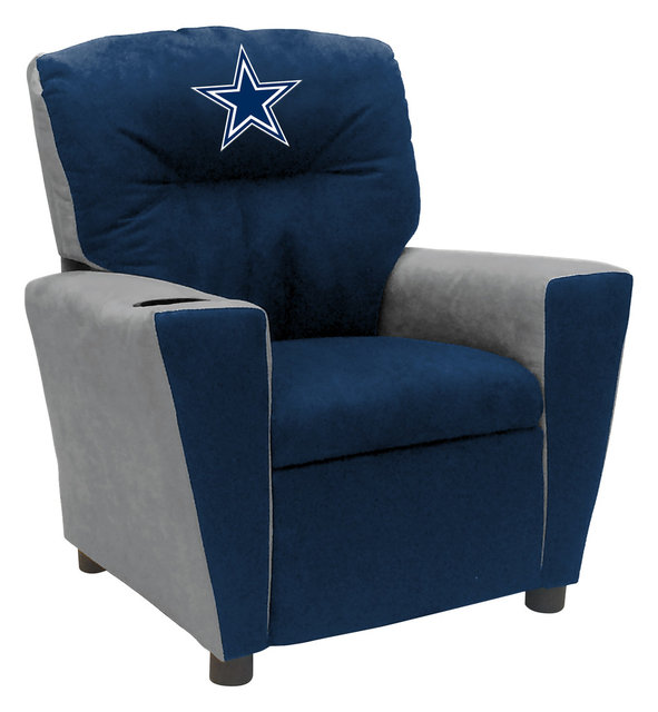 Dallas Cowboys Fan Favorite Kids Recliner Traditional Dallas Cowboys Fan Favorite Kids Recliner