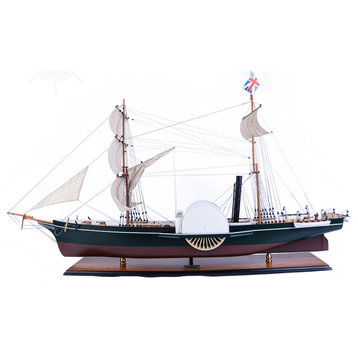 Nemesis Gunboat Museum-quality Fully Assembled Wooden Model Ship