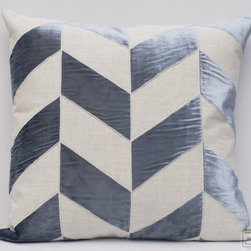 Evora Pillow - Blue - Decorative Pillows