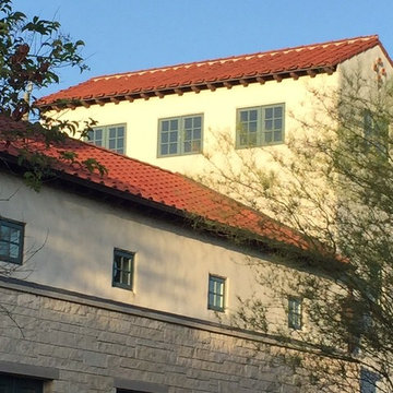 Clay tile roofing