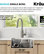 Dex 17" Undermount Stainless Steel 1-Bowl 16 gauge Kitchen Sink, ADA