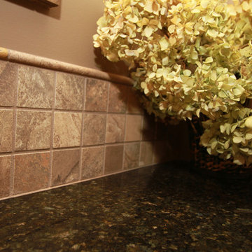 Rustic Slate-Look Bathroom