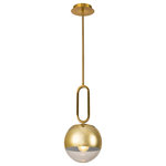 Eurofase - Prospect 1-Light Pendant in Gold - This 1-Light Pendant From Eurofase Comes In A Gold Finish.This Light Uses 1 E26 Bulb(S).   This light requires 1 ,  Watt Bulbs (Not Included) UL Certified.