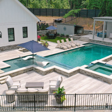 Straight Line Pools