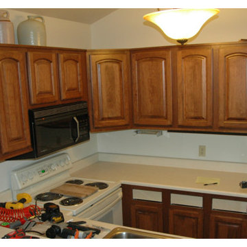 2 Bedroom Mtn. Condo Kitchen Refacing