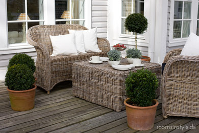 Landhausstil Terrasse in Frankfurt am Main