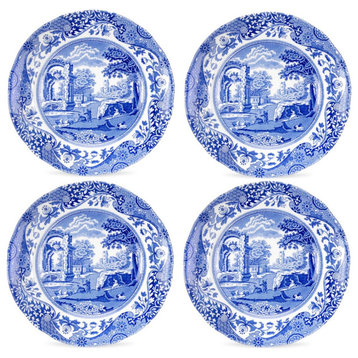 Spode Blue Italian Bread and Butter Plates - Set of 4