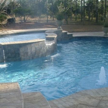 Trilogy Pools with Tanning Ledges