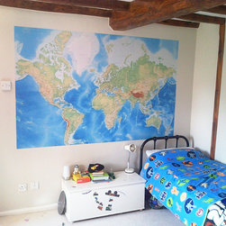 World Map Wallpaper - Wallpaper