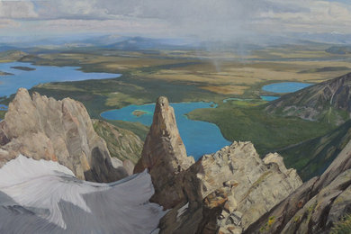 Hanging Glacier - Mt. Moran