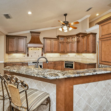 Jacksonville, FL Tuscan Kitchen and Master Bath Remodel