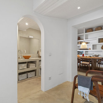 Corridor View to Bathroom and Dining Room