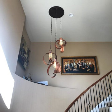 Custom Light Fixture Install