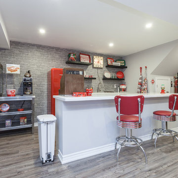 Oakville | Themed Basement Build