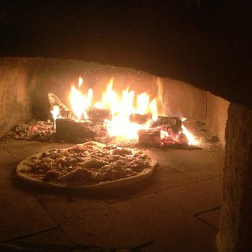 The Eichler Family Wood Fired Brick Pizza Oven in Florida