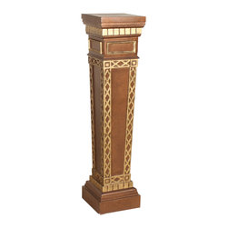 GILANI - Chelsea Pedestal Base - Plant Stands And Telephone Tables