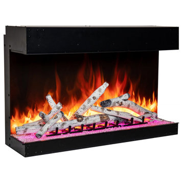 Amantii TRV Bespoke Electric Fireplace, 65"