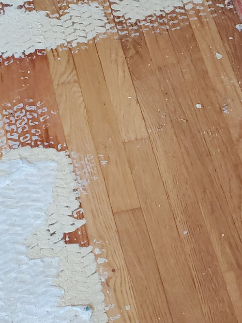 ripping up carpet need some help identifying shqt this stuff is