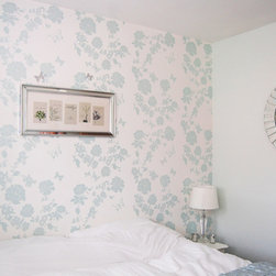 Pretty Flower Wallpaper, Bedroom Feature Wall - Wallpaper
