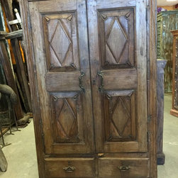 Antique Architecture Hacienda Style Interior - Armoires And Wardrobes