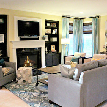 Crosswinds Transitional Living Room-Creve Coeur