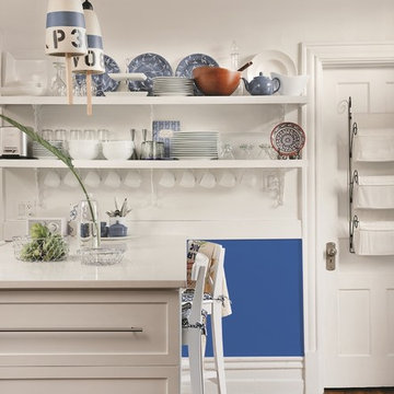Nautical Blue Kitchen