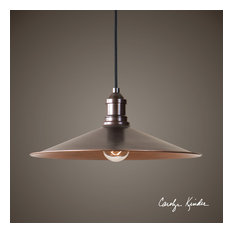 Uttermost Barnstead 1-Light Pendant, Copper