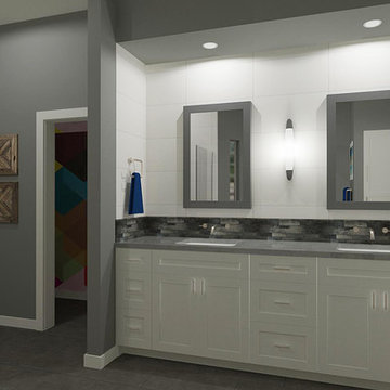 Modern Master Bath