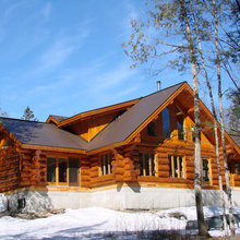 Log cabins