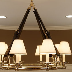 Equestrian-Themed Lower Level Recreational Room - Lighting