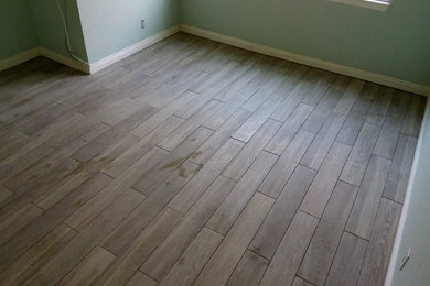 Tiles in bedroom